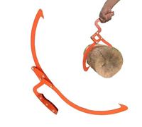 Tenazas Para Troncos, Garra De Metal De Uso Rudo Antideslizante, Herramientas Para Manejo De Troncos, Para Chimenea Camping Manejo De Madera Levantamiento Arrastre Transporte Silvicultura Carpintería