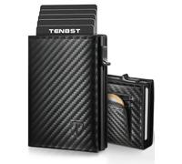 TENBST Cartera Tarjetero con Bloqueo