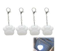 Tencipeda Love Wallet Tote Bag Touch Sensing Light, LED Handbag Light Sensor Activated Switching Automatic Lamp illumiate Your Bag (Cat paw,5 sets)