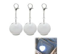 Tencipeda Love Wallet Tote Bag Touch Sensing Light, LED Handbag Light Sensor Activated Switching Automatic Lamp illumiate Your Bag (Round,5 sets)