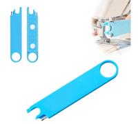 Tencipeda Magnetic Needle Threader, Multifunctional Needle Threader for Sewing Machine 3 In 1 Sewing Tool for Clothing Craft Alterations Tailors Hobbyist (1 set,Blue)