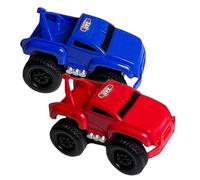 Tencipeda Magnetic Wall Climbing Toy Car, Car That Drives On The Wall and Ceiling, Inertial Levitation Tech Toy for Kids, Pocket-Sized Mini (Red/Blue)