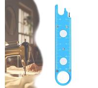 Tencipeda Multifunctional Needle Threader, Quick Thread Aid with Magnifier, Magnetic Storage, Built-in Ruler, Easy Needle Threading for Home Quilting & Crafts (1pcs)