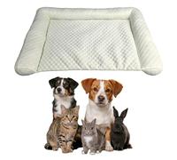 Tencipeda Pet Cooling Mat, Soft, Durable Pet Cooling Mats, Anti-Slip, Breathable, Washable Dog Cooling Mat for Summer Relief (Light Yellow,X-Large)