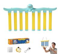 Tencipeda Reflex Drop Sticks-Stick Drop Reflex Challenge Game, Hand Speed Challenge Games, 3 Adjustable Speed Modes Catching Sticks Game for All Agesb (Light Blue)