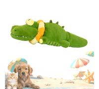 Tencipeda The Mellow Dog Calming Duck with Automatic Tail-Wagging, The Mellow Dog - Calming Crocodile Toy, Soft Washable Cover, Interactive Comfort for Small Medium Large Dogs
