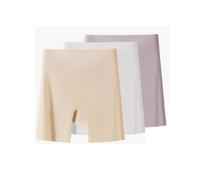 Tencipeda Womens Underwear Tummy Control, Women's High-Waisted Ice Silk Tummy Control and Butt Lift Underwear, No Curling and Invisible (3PCS-B,XL)