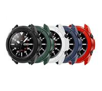 TenCloud Accesorios compatibles con Samsung Galaxy Watch 3 de 45 mm, funda protectora con anillo de bisel adhesivo para reloj inteligente Galaxy Watch 3 SM-R840 (5 colores)