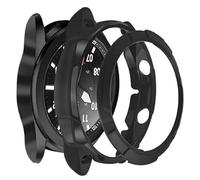 TenCloud Accesorios compatibles con Samsung Galaxy Watch 3 de 45 mm, funda protectora con anillo de bisel adhesivo para reloj inteligente Galaxy Watch 3 SM-R840 (negro)