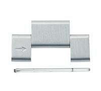 TenCloud Correas compatibles con Amazfit T-Rex Pro Link, accesorios de reloj de metal de acero inoxidable (Silver Link)