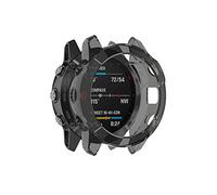 Tencloud Fundas compatibles con Garmin Fenix 6/Fenix 6 Pro/Sapphire Funda protectora de TPU suave para Fenix 6 Series (no para Fenix 6S y 6X) (negro)