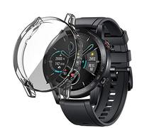 Tencloud Fundas Protectoras compatibles con Huawei Honor MagicWatch 2 46 mm, Protector de Pantalla de Reloj, Cubierta de película de Reloj Suave chapada en TPU para MagicWatch 2 46 mm (Transparente)