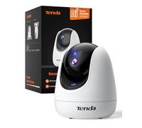 Tenda CP3 Pro V1.1 Cámara WiFi Vigilancia Interior 2K,Cámara de Seguridad Domo 360°, Visión Nocturna Detección de Movimiento, Audio Bidireccional, Compatible con Alexa, Camara Vigilancia para Mascota