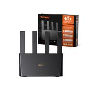 Tenda 4G08 - Router 4G+ SIM, WiFi de Doble Banda AC1200 CAT6 hasta 300Mbps, Router Tarjeta SIM Nano con 4 Antenas Externas, Puerto Gigabit LAN/WAN, OpenVPN, MU-MIMO, Mesh Wi-Fi+, Plug & Play