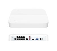 Tenda N6P-8H Grabador de Red 8 canales 4K 10TB PoE Blanco