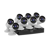 Tenda 4MP 8CH PoE Kit Cámaras de Vigilancia - 8X Cámaras IP Seguridad PoE Exterior, 8CH NVR para Grabación 24/7, Detección Humana AI, IP67 Impermeable, TK8P-4BC