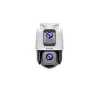 Tenda 5MP+5MP Cámara Vigilancia WiFi Exterior, IA Detección de Personas y Vehículos, Alerta y Seguimiento Automático, Audio Bidireccional, 360° Visión Nocturna en Color, 24/7 Grabación Continua, CH10