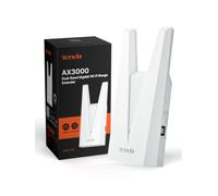 Tenda A33 Repetidor WiFi 6 AX3000, Repetidor WiFi de Largo Alcance Doble Banda, WiFi Extender con EasyMesh y Puerto Gigabit, Amplificador Señal WiFi para Toda la Casa, Streaming 4K, Gaming y Teletraba