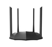 Tenda AC8 Router WiFi AC1200, Doble Banda (5GHz/2.4GHz), WiFi Router Inalámbrico, Modo Punto de Acceso, 4 * 6dBi Antenas Externas, WAN/LAN Puertos Gigabit, Penetración de Paredes, IPV6, Mu-MiMo