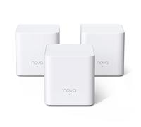 Tenda AX1500 Mesh WiFi 6 System Nova MX3 - Cubre hasta 3500 pies cuadrados - Sistema WiFi 6 Mesh para todo el hogar - Router de malla Gigabit para 80 dispositivos - Red de malla de doble banda