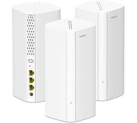 Tenda AX3000 Mesh WiFi 6 Sistema Nova MX12 Sistema De Malla WiFi para Todo El Hogar, Red De Malla De Doble Banda para Más De 160 Dispositivos, Cobertura WI-FI de hasta 7000 ft2, Nova de 3 Pack