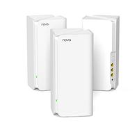 Tenda AX5400 Mesh WiFi 6 System Nova MX15 Pro - Cobertura WiFi de 7300 pies cuadrados - Sistema de malla WiFi 6 para todo el hogar - Enrutador de malla de doble banda para 200 dispositivos - 6 antenas