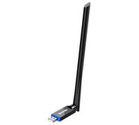 Tenda AX900 Adaptador USB WiFi para PC, Doble Banda 2.4G/5GHz, Antena WiFi 6dBi, Modo Ap, MU-MIMO, WPA2, Windows 7/10/11, Linux(3.10-6.14), U11 Pro