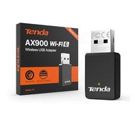 Tenda AX900 Wi-FI 6 Dongle Wi-FI, Adaptador USB WiFi Doble Banda para PC/Escritorio/Laptop, Mini tamaño USB2.0, Modo Suave Ap, Compatible con Windows 7/10/11/Linux(3.10-6.8)