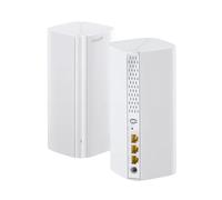 Tenda BE3600 Sistema Wi-Fi de malla WiFi 7 de doble banda, cubre hasta 4600 pies cuadrados, 3 puertos Gigabit completos, soporta más de 160 dispositivos, roaming sin costuras, VPN, MLO, 4K QAM, red de
