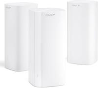 Tenda BE5100 WiFi 7 Mesh WiFi System - Cobertura de doble banda para todo el hogar (6,600 pies cuadrados), 1 x 2.5 G + 2 puertos Gigabit de 1 G, MLO y Ethernet Backhaul para roaming sin problemas