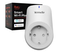Tenda Beli SP3 Enchufe Inteligente Wi-Fi, sin Necesidad de Hub, para controlar Sus Dispositivos Desde Cualquier Lugar, Funciona con Amazon Alexa Echo y Google Home, Diseño de Seguridad para Niños