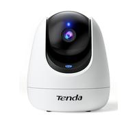 Tenda CP3 Pro, Cámara para Interior, 3MP Ultra Alta Definición, Vision de 360°, Control Remoto de App, Llamada con una Sola Pulsación, Detección de llanto de Personas/Mascotas/Bebés, Visión Nocturna