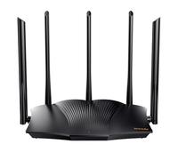 Tenda - Enrutador WiFi 6, AX3000 de Doble Banda Gigabit Router inalámbrico para el hogar, 4 Puertos Gigabit, fácil instalación, Soporte VPN, Controles parentales, Seguridad WPA3, MU-MIMO y OFDMA