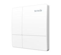 Tenda I24 AC1200 Punto de Acceso Inalámbrico (Doble Banda, 1 Puerto Gigabit, Gestionable a través de APP/Interfaz Web, MU-MIMO, Alimentado mediante PoE+ 802.3at, Incluye Adaptador de Corriente) Blanco
