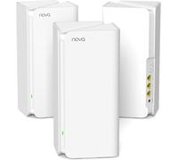 Tenda MX15 Pro Paquete de 3, Mesh WiFi 6 AX5400, Doble Banda 2,4 GHz/5 GHz Wi-Fi Router Mesh, Cobertura hasta 360m²(4200ft²), Red de Invitados, OFDMA+MU-MIMO, WPA3, Control Parental