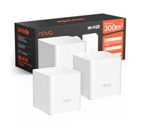 Tenda Nova AX1500 - Sistema WiFi 6 de Malla para Todo el hogar, Cobertura de hasta 2-4 Habitaciones, Malla Wi-Fi de Doble Banda con 2 Puertos Gigabit, Compatible con Alexa, Control Parental y fácil