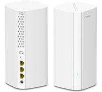 Tenda Nova Mesh MX12 (2-Pack) - Mesh WiFi 6 AX3000, Router Repetidor WiFi de Doble Banda 2,4 GHz/5 GHz, Conecta 60 Dispositivos, Control Parental, MU-MIMO, OFDMA