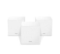 Tenda Nova WiFi Mesh AC2100 MW12 - Sistema Mesh WiFi Tri-Banda para Casas Pisos y Hogares - Cobertura de hasta 500m² - 3x3 Puertos Gigabit &100 Dispositivos - Repetidor WiFi Router- 3 Pack Blanco