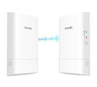 Tenda O1-5G Repetidor WiFi Exterior 5GHz 867Mbps (CPE, 9dBi, PoE) | Puente inalámbrico 5GHz 867Mbps, alcance 1km, antena direccional 9dBi, PoE pasivo, IP65, montaje exterior, pack 2