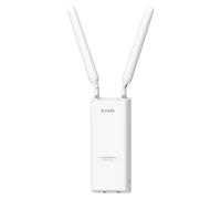 Tenda Punto de Acceso WiFi 6 AX3000 para Exteriores, Dual Band, Gigabit RJ45, Compatible con PoE 802.3at/PoE Pasivo, Montaje en Pared/Poste, IP65 Resistente al Agua, MU-MIMO, Modos Ap/Repetidor