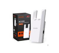 Tenda Repetidor WiFi Potente A18 Pro, Amplificador AC1200 Mbps (2.4GHz/5GHz), Puerto Ethernet Gigabit, Cobertura hasta 150 m²
