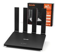 Tenda Router 4G con Tarjeta SIM Módem LTE Cat4 Wi-Fi N300 4G03 Pro V2.0 | 4 Antenas Plegables, USB-C, LAN/WAN, Plug&Play, 32 Dispositivos, Portátil para el Hogar, Casa Rural, Autocaravana y Camping