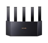Tenda RX2L Pro - AX1500 Router WiFi 6, Doble Banda 2.4GHz/5GHz, 4 Puertos Gigabit, 5 Antenas de 6dBi, Refrigeración Vertical, Fácil Configuración, VPN, IPV6, WPA3, MU-MIMO, OFDMA, Control Parental
