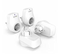 Tenda SP3 Enchufe WiFi Inteligente, Smart Plug Para Controlar sus Dispositivos desde Cualquier Lugar, Funciona con Amazon Alexa y Google Home Pack 4