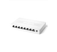 Tenda Switch Ethernet 2.5Gb 8 Puertos (Plug & Play, No Gestionado, Sin Ventilador, LAN Splitter, Ideal para NAS 2.5G, PC, Servidores, Ap WiFi 6/7, Montaje en Escritorio o Muro) (SM108)