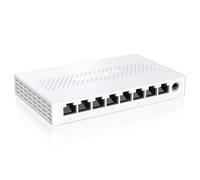 Tenda Switch Ethernet 2.5Gb 8 Puertos (Plug & Play, No Gestionado, Sin Ventilador, LAN Splitter, Ideal para NAS 2.5G, PC, Servidores, Ap WiFi 6/7, Montaje en Escritorio o Muro) (SE108)