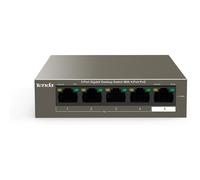 SWITCH RETE 5 PORTE 10/100/1000 TEG1105P-4-63W POE
