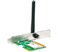 Tenda w311p+ adaptador pci wireless 1t1r 11n , antena 2.5dbi desensros