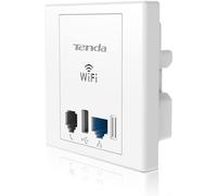Tenda w6-s punto de acceso inalámbrico 300 mbit/s blanco energía sob