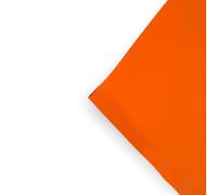 TENDAGGIMANIA Lona Impermeable 100% PVC de Alto gramaje 650 g/m², Ignífuga, Antirrayos UV, Cortavientos, Antidesgarros - Color Naranja H.250 cm (Venta de Medio Metro Lineal)